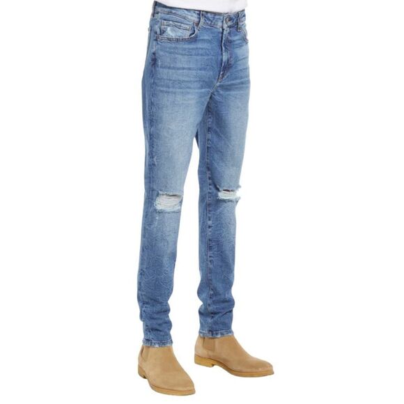 Monfrère Greyson Distressed Sicily Skinny Jeans - Picture 3 of 11